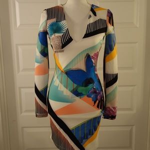 Bebe long sleeve bodycon dress -Sz. XS (NWOT)
